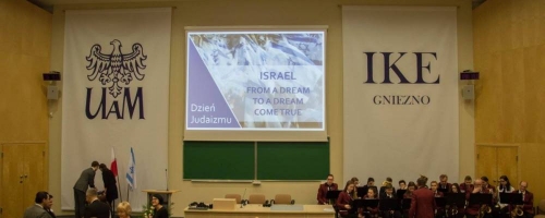 Dzień Judaizmu w IKE w Gnieźnie.